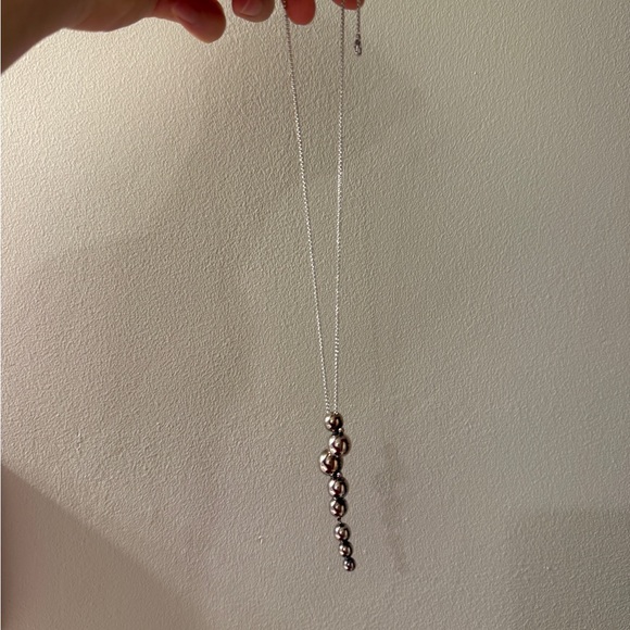 Georg Jensen Silver Moonlight Grapes Neacklace - Picture 4 of 9